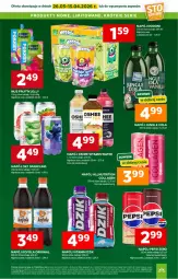 Gazetka promocyjna Stokrotka - Supermarket - Gazetka - ważna od 15.04 do 15.04.2026 - strona 39 - produkty: Warzywa, Ser, Mus, Gin, Pepsi, Optima, Oshee, Owoce, Napój, Mięso