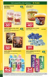 Gazetka promocyjna Stokrotka - Supermarket - Gazetka - ważna od 15.04 do 15.04.2026 - strona 4 - produkty: Makaron, Warzywa, Gra, Napój energetyczny, Cukier, Migdały, Zupa, Optima, Rodzynki, Owoce, Cukierki, Woda, Napój, Mięso, Michałki