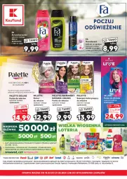 Gazetka promocyjna Kaufland - Kaufland - Gazetka - ważna od 26.03 do 26.03.2024 - strona 2 - produkty: Palette, Dezodorant, Szampon, Farba do włosów, Fa