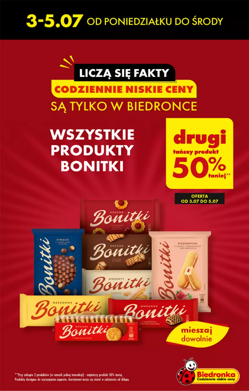 Gazetka promocyjna Biedronka - Od poniedzialku - ważna 10.07 do 15.07.2023 - strona 7 - produkty: Bonitki, Rama, Tran