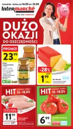 Gazetka promocyjna Intermarche - Gazetka - ważna od 22.05 do 22.05.2024 - strona 1 - produkty: Kurczak, Kawa rozpuszczalna, Ser, Filet z piersi kurczaka, Kawa, Jacobs