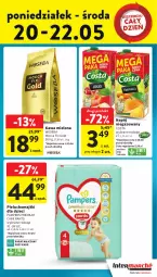 Gazetka promocyjna Intermarche - Gazetka - ważna od 22.05 do 22.05.2024 - strona 9 - produkty: Pampers, Majtki, Kawa mielona, Kawa, Dzieci, Mocca Fix Gold, Napój niegazowany, Pieluchomajtki, Woseba, Napój