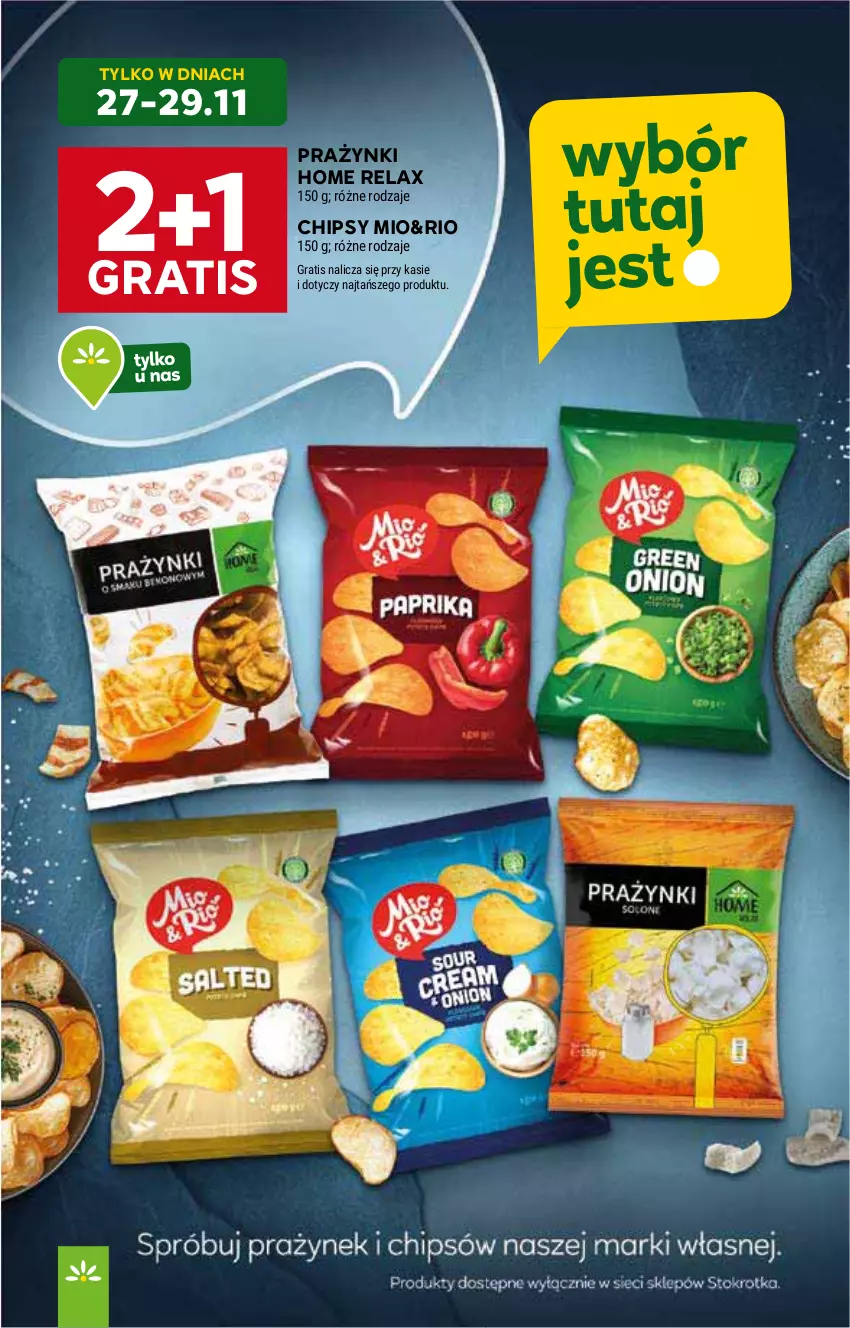 Gazetka promocyjna Stokrotka - Supermarket - ważna 27.11 do 03.12.2025 - strona 36 - produkty: Chipsy, Gra