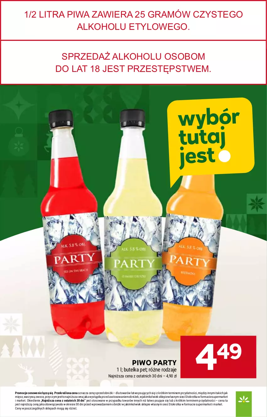 Gazetka promocyjna Stokrotka - Supermarket - ważna 27.11 do 03.12.2025 - strona 40 - produkty: Gra, Mięso, Owoce, Piwa, Piwo, Warzywa
