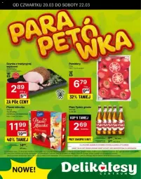Gazetka promocyjna Delikatesy Centrum - Gazetka - ważna od 22.03 do 22.03.2025 - strona 2 - produkty: Szynka, Mleczko, Ptasie mleczko
