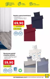 Gazetka promocyjna Lidl - KATALOG SKLEPU ONLINE - Gazetka - ważna od 31.08 do 31.08.2021 - strona 23 - produkty: Pościel, Poszewka