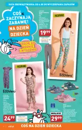 Gazetka promocyjna Aldi - Na Dzień Dziecka - Gazetka - ważna od 01.06 do 01.06.2023 - strona 2 - produkty: Klapki, Kombinezon, Dzieci, Spodnie, Pocopiano, Fa