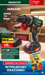 Gazetka promocyjna Lidl - GAZETKA - Gazetka - ważna od 02.08 do 02.08.2025 - strona 17 - produkty: Parkside, Ser, Akumulatorowa wiertarkowkrętark, Walizka, Wiertarkowkrętarka, Warka, Tarka, Wkręt, Wkrętarka, Akumulator