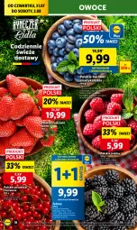 Gazetka promocyjna Lidl - GAZETKA - Gazetka - ważna od 02.08 do 02.08.2025 - strona 22 - produkty: Por, Gra, Truskawki, Jeżyny, Porzeczki czerwone, Maliny, Owoce