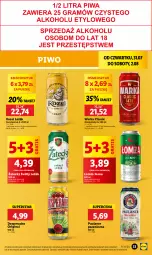 Gazetka promocyjna Lidl - GAZETKA - Gazetka - ważna od 02.08 do 02.08.2025 - strona 47 - produkty: Piwo, Gin, Gra, Warka, Desperados, Kozel
