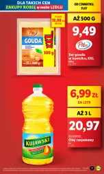 Gazetka promocyjna Lidl - GAZETKA - Gazetka - ważna od 02.08 do 02.08.2025 - strona 7 - produkty: Kujawski, Ser, Kawa, Olej rzepakowy, Gouda, Olej
