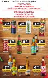 Gazetka promocyjna Netto - Od Czwartku - Gazetka - ważna od 24.07 do 24.07.2024 - strona 12 - produkty: Piwa, Piwo, Gin, Gra, Fortuna, Grill