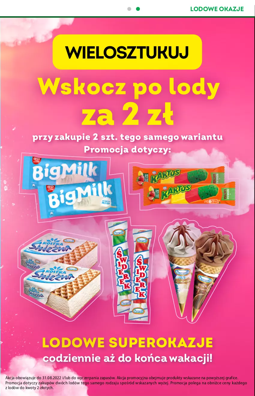 Gazetka promocyjna Żabka - ważna 27.07 do 02.08.2022 - strona 7 - produkty: Gra, Koc, Lody