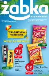 Gazetka promocyjna Żabka - Gazetka - ważna od 02.08 do 02.08.2022 - strona 1 - produkty: Napój energetyczny, Chipsy, Lack, Crunchips, Napój