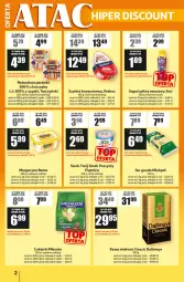 Gazetka promocyjna Auchan - ATAC Hiper Discount - Gazetka - ważna od 04.04 do 04.04.2026 - strona 2 - produkty: Kurczak, Krakus, Ser, Cukier, Piątnica, Rama, Jogurt, Parówki, Dallmayr, Kawa mielona, Kawa, Szynka konserwowa, Szynka, Tarczyński, Serek, Margaryna, Twój Smak, Cukierki, Gouda, Jogurt pitny