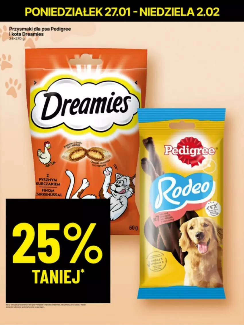 Gazetka promocyjna Delikatesy Centrum - ważna 27.01 do 02.02.2025 - strona 33 - produkty: Pedigree, Przysmaki