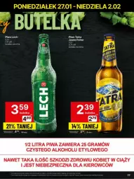 Gazetka promocyjna Delikatesy Centrum - Gazetka - ważna od 02.02 do 02.02.2025 - strona 27 - produkty: Piwa, Piwo, Piec, Gra, Tatra