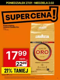 Gazetka promocyjna Delikatesy Centrum - Gazetka - ważna od 02.02 do 02.02.2025 - strona 38 - produkty: Kawa mielona, Kawa, Lavazza
