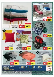 Gazetka promocyjna Carrefour - Gazetka Dom inspirujący - Gazetka - ważna od 01.10 do 01.10.2022 - strona 13 - produkty: Pled, Koc, Gry, Poduszka dekoracyjna, Klej, Poszewka, Narzuta, Poduszka