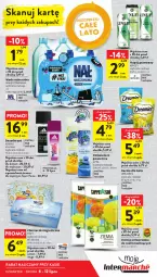 Gazetka promocyjna Intermarche - Gazetka Intermarche - Gazetka - ważna od 12.07 do 12.07.2023 - strona 9 - produkty: Nałęczowianka, Dezodorant, Adidas, Odświeżacz powietrza, Napój gazowany, Chusteczki, Foxy, Woda mineralna, Woda, Napój
