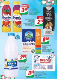 Gazetka promocyjna Dino - Gazetka 13 / 2024 - Gazetka - ważna od 02.04 do 02.04.2024 - strona 44 - produkty: Danone, Twaróg, Jogurt, Kefir naturalny, Twaróg śmietankowy, Danio, Jogurt pitny, Kefir, Miecz