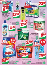 Gazetka promocyjna Dino - Gazetka 13 / 2024 - Gazetka - ważna od 02.04 do 02.04.2024 - strona 67 - produkty: Ludwik, Mus, Coccolino, Papier, Tablet, Proszek do prania, Adidas, Papier toaletowy, Vizir, Płyn do płukania, Ręcznik, Tytan, Zmywarki, Sidolux, Bryza, Kapsułki do prania, Tabletki do zmywarki, Nivea, Fa