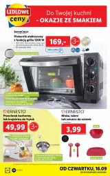 Gazetka promocyjna Lidl - GAZETKA - Gazetka - ważna od 19.09 do 19.09.2021 - strona 24 - produkty: Piec, Sos, Pur, Garnek, Dżem, Sałat, Talerz, Piekarnik, Grill, Dźwig, Miska