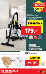 Gazetka promocyjna Lidl - GAZETKA - Gazetka - ważna od 19.09 do 19.09.2021 - strona 41 - produkty: Parkside, Odkurzacz, Papier, Kärcher, Pojemnik