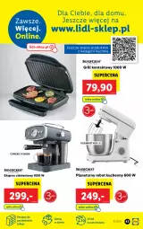 Gazetka promocyjna Lidl - GAZETKA - Gazetka - ważna od 19.09 do 19.09.2021 - strona 45 - produkty: Grill kontaktowy, Kuchnia, Robot, Grill