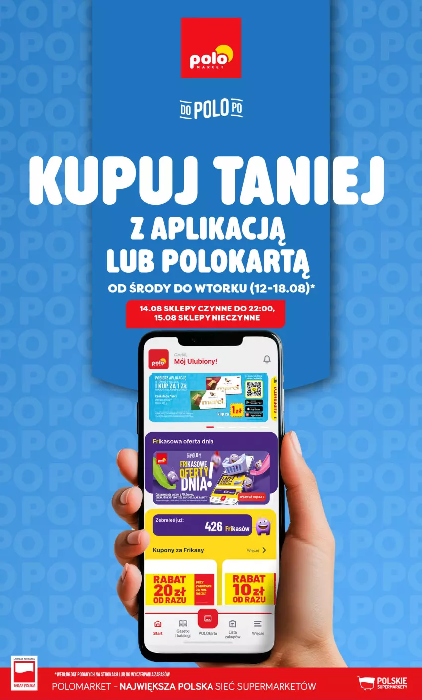 Gazetka promocyjna PoloMarket - Kupuj taniej od 12.08 - ważna 12.08 do 18.08.2026 - strona 1 - produkty: Laur