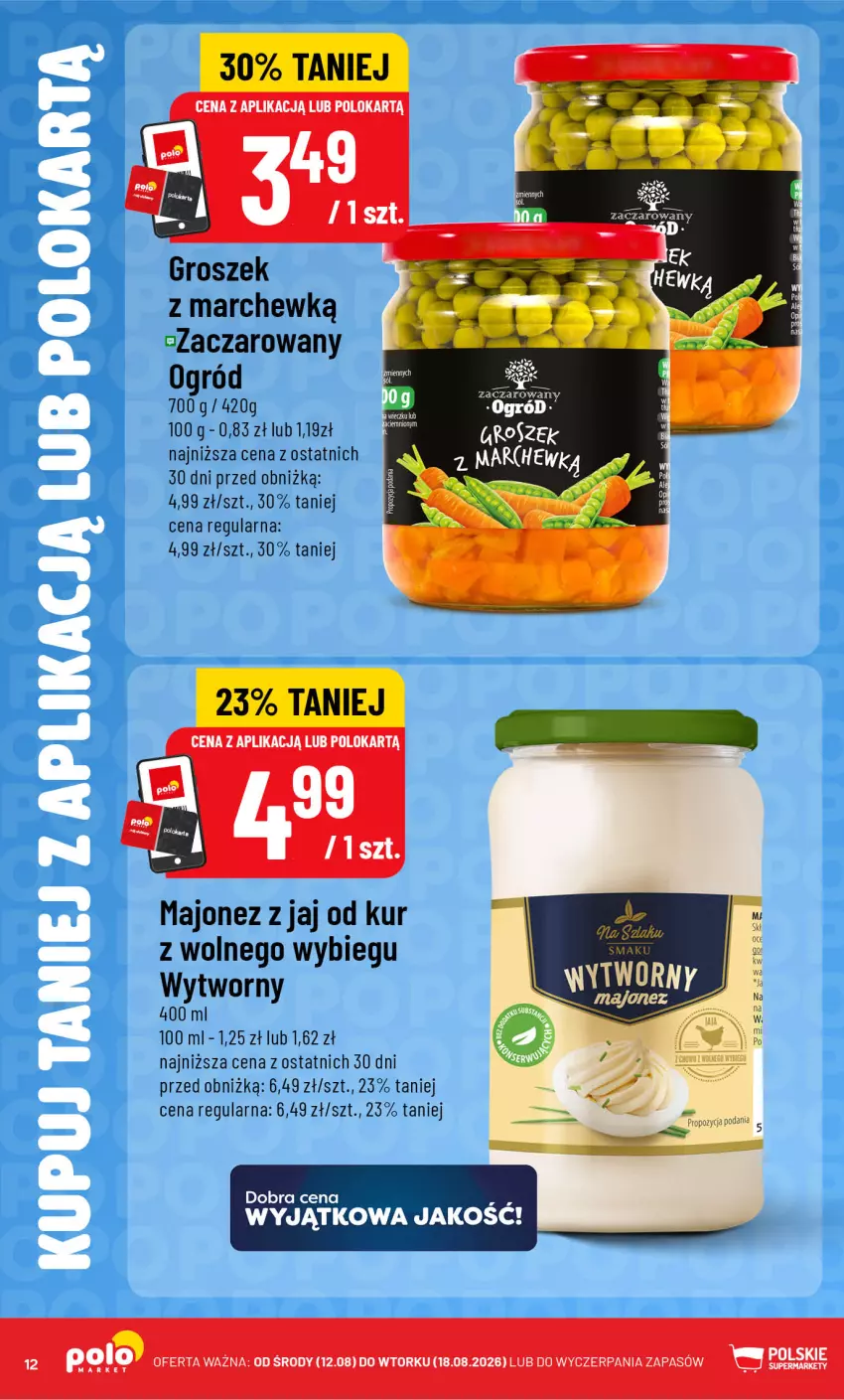 Gazetka promocyjna PoloMarket - Kupuj taniej od 12.08 - ważna 12.08 do 18.08.2026 - strona 12 - produkty: Groszek