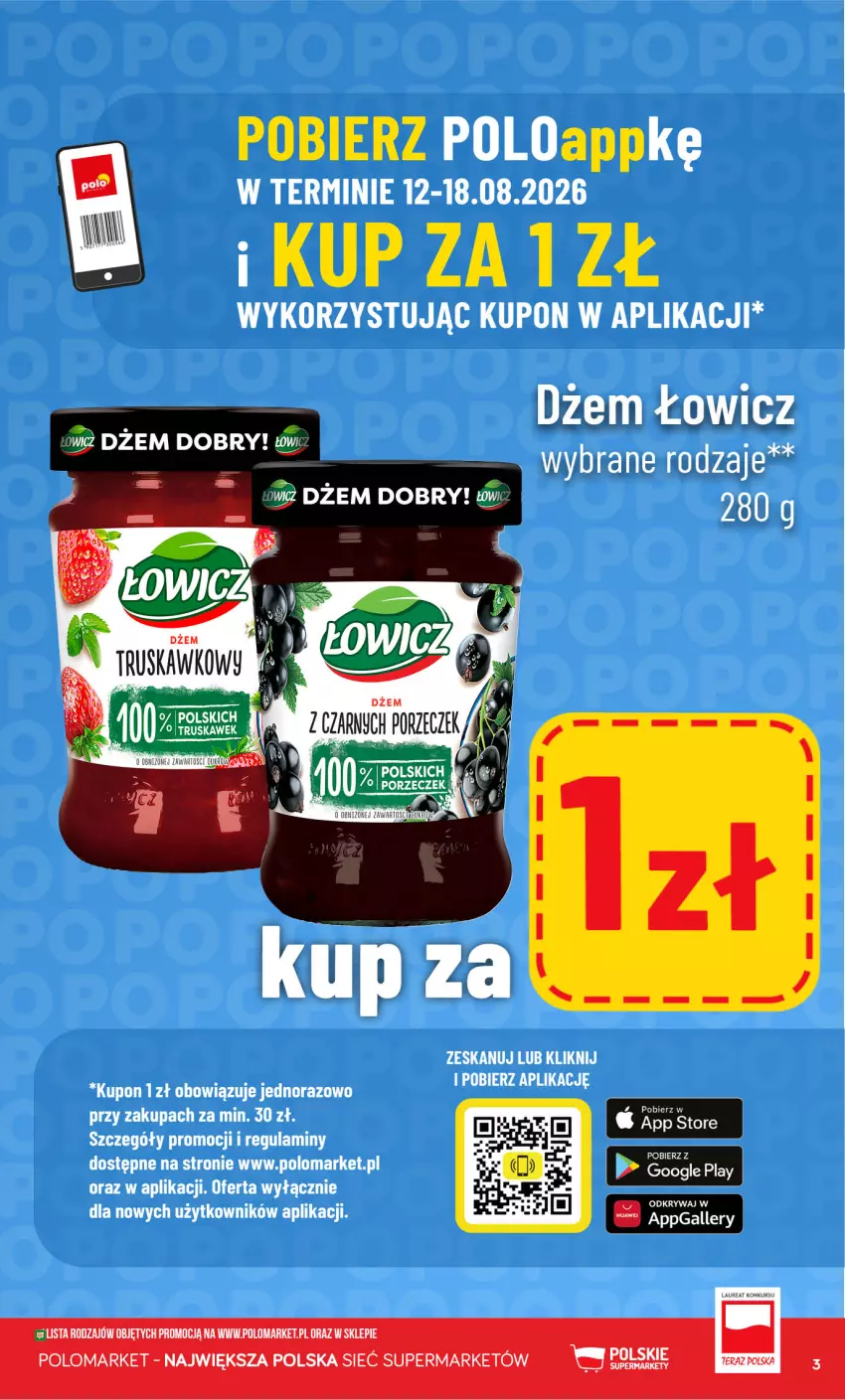 Gazetka promocyjna PoloMarket - Kupuj taniej od 12.08 - ważna 12.08 do 18.08.2026 - strona 3 - produkty: Tera