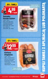 Gazetka promocyjna PoloMarket - Kupuj taniej od 12.08 - Gazetka - ważna od 18.08 do 18.08.2026 - strona 5 - produkty: Tera, Laur, Kiełbasa głogowska, Kaszanka, Kasza, Kiełbasa
