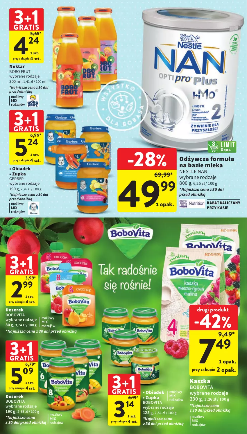 Gazetka promocyjna Intermarche - Gazetka Intermarche - ważna 11.01 do 17.01.2024 - strona 27 - produkty: BoboVita, Deser, Gerber, Gra, Nektar, Nestlé, Ser, Serek