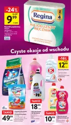 Gazetka promocyjna Intermarche - Gazetka Intermarche - Gazetka - ważna od 17.01 do 17.01.2024 - strona 34 - produkty: Płyn do prania, Pur, Gin, Papier, Proszek do prania, Płyn do płukania, Ręcznik, Rolki, Kapsułki do prania