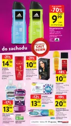 Gazetka promocyjna Intermarche - Gazetka Intermarche - Gazetka - ważna od 17.01 do 17.01.2024 - strona 35 - produkty: Elseve, Corega, Płyn do płukania jamy ustnej, Listerine, Dezodorant, Adidas, Tampony, Joanna, Płyn do płukania, Szampon, La Rive, O.B., Farba do włosów, Fa