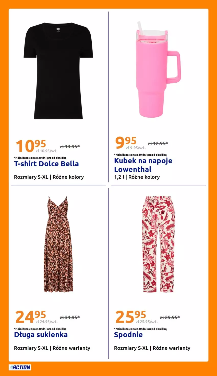 Gazetka promocyjna Action - Gazetka tydzień 30 2026 - ważna 22.07 do 28.07.2026 - strona 31 - produkty: Bell, Bella, Kubek, Napoje, Spodnie, Sukienka, T-shirt