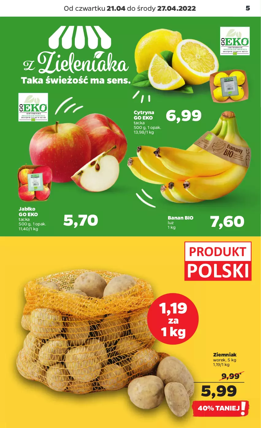 Gazetka promocyjna Netto - Gazetka spożywcza 21.04-27.04 - ważna 21.04 do 27.04.2022 - strona 5