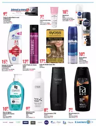Gazetka promocyjna E Leclerc - Gazetka - ważna od 02.04 do 02.04.2022 - strona 15 - produkty: Ser, Dezodorant, Krem do rąk, Balsam do ciała, Str8, Pasta do zębów, Dove, Lack, Cleanic, Szampon, Ziaja, Syoss, Gillette, Pianka do włosów, Lirene, Oleo, Blend-a-Med, Nivea, Lakier, Farba do włosów, Mleko, Fa