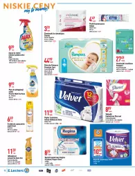 Gazetka promocyjna E Leclerc - Gazetka - ważna od 02.04 do 02.04.2022 - strona 16 - produkty: Makijaż, Pur, Gin, Palmolive, Ajax, Pampers, Papier, Pieluchy, Surf, Discreet, Tera, Papier toaletowy, Velvet, Cleanic, Ręcznik, Rolki, Odświeżacz powietrza, Chusteczki, Płatki kosmetyczne, Pronto, Ambi Pur, LG, Fa