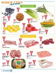 Gazetka promocyjna E Leclerc - Gazetka - ważna od 02.04 do 02.04.2022 - strona 30 - produkty: Borówka, Borówka amerykańska, Karkówka wieprzowa, Cytryny, Sałat, Kotlet, Boczek, Boczek wieprzowy