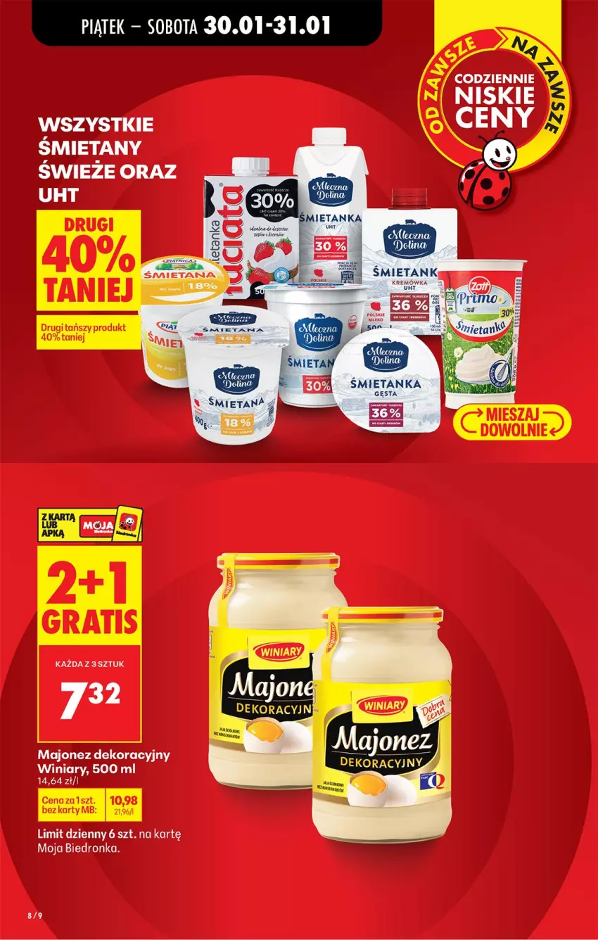 Gazetka promocyjna Biedronka - Gazetka - ważna 30.01 do 06.02.2026 - strona 12 - produkty: Majonez, Winiary