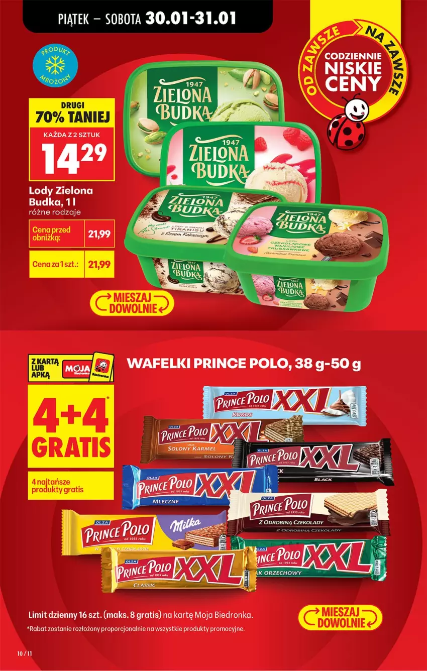 Gazetka promocyjna Biedronka - Gazetka - ważna 30.01 do 06.02.2026 - strona 14 - produkty: Gra, Lody, Por, Zielona Budka