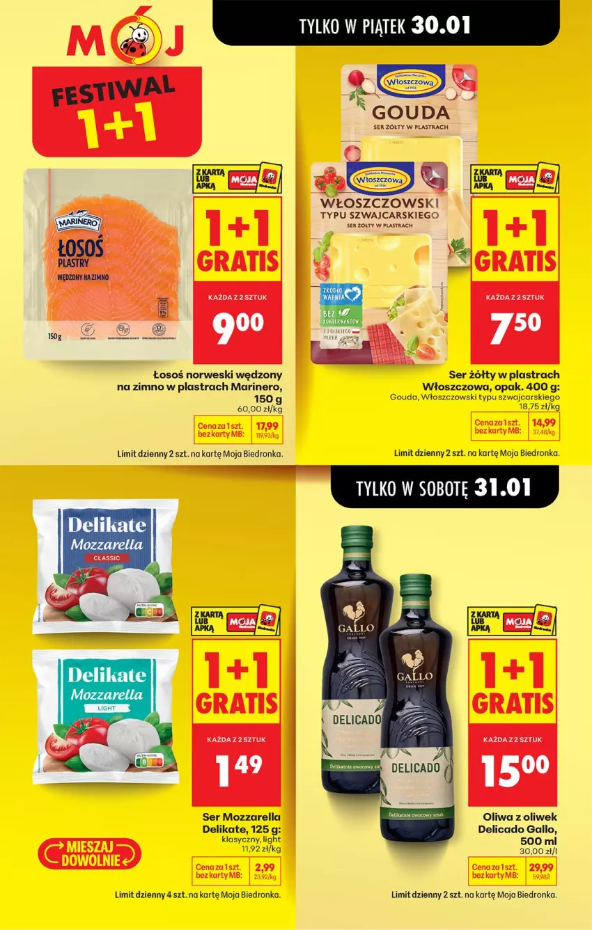 Gazetka promocyjna Biedronka - Gazetka - ważna 30.01 do 06.02.2026 - strona 5 - produkty: Cars, Fa, Gouda, Mozzarella, Oliwa, Oliwa z oliwek, Ser, Włoszczowski