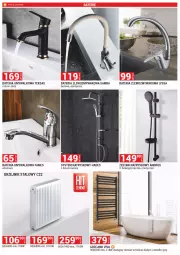 Gazetka promocyjna Merkury Market - Gazetka - ważna od 30.06 do 30.06.2021 - strona 15 - produkty: Bateria umywalkowa, Grzejnik, Zlew, Zlewozmywak, Zestaw natryskowy, Bateria, Hades, Grzejnik stalowy, Fa