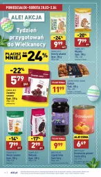 Gazetka promocyjna Aldi - Katalog spożywczy - Gazetka - ważna od 02.04 do 02.04.2022 - strona 16 - produkty: Orzechy włoskie, Migdały, Jagody, Stek, Daktyle, Tera, Rodzynki, Brzoskwinie