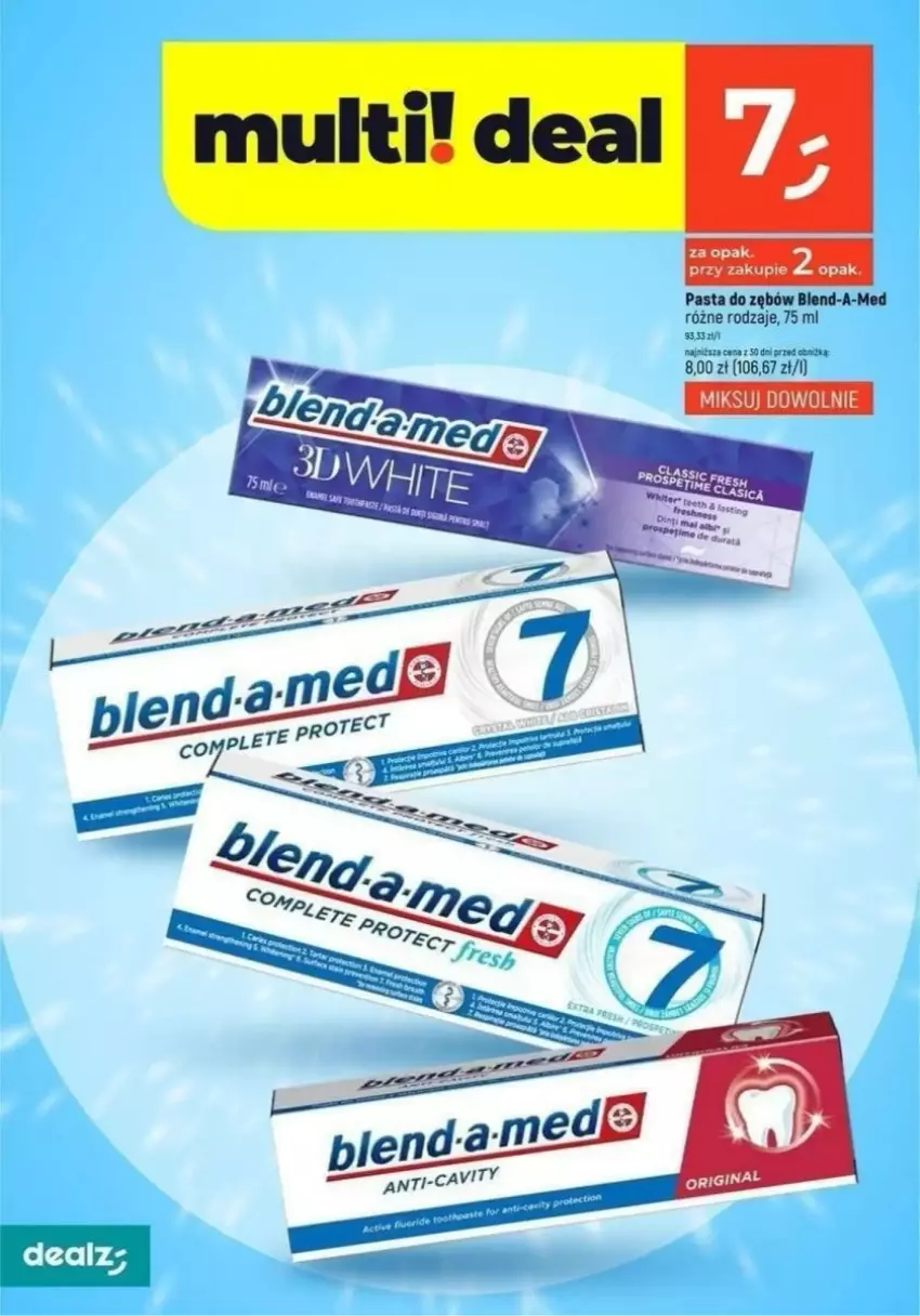 Gazetka promocyjna Dealz - ważna 06.03 do 12.03.2025 - strona 15 - produkty: Blend-a-Med, Pasta do zębów