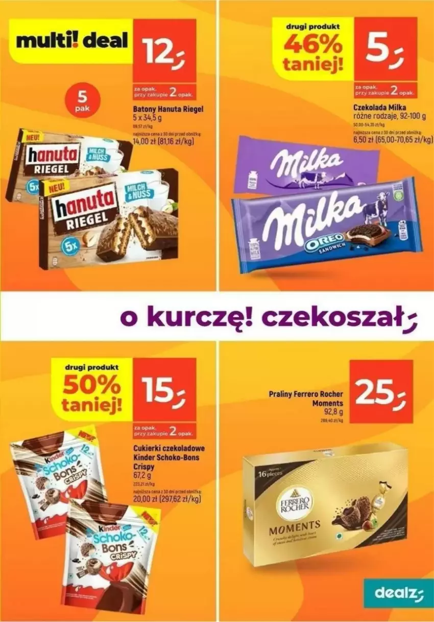 Gazetka promocyjna Dealz - ważna 06.03 do 12.03.2025 - strona 26 - produkty: Czekolada, Kinder, Milka