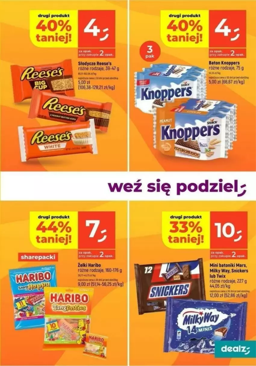 Gazetka promocyjna Dealz - ważna 06.03 do 12.03.2025 - strona 3 - produkty: Baton, Haribo, Knoppers, Mars, Milky Way, Por, Snickers, Tonik, Twix