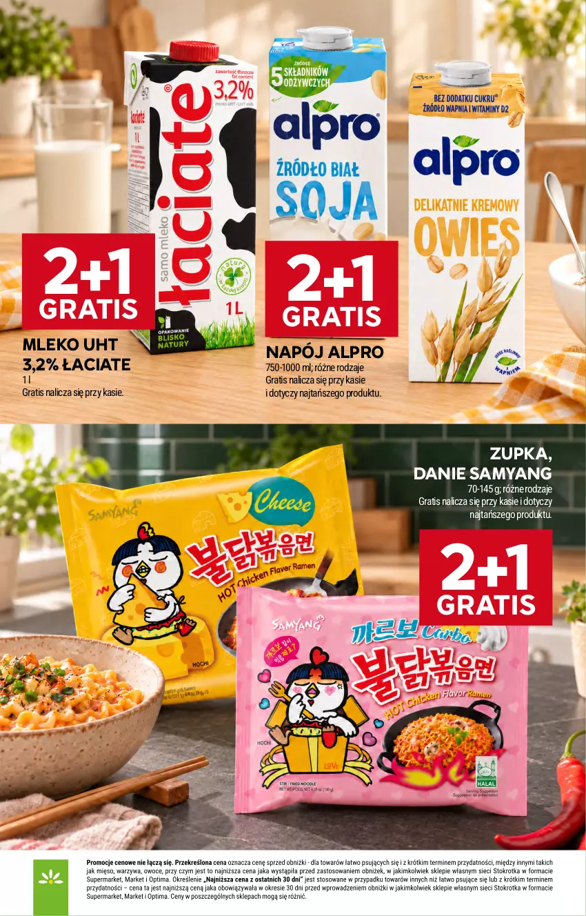 Gazetka promocyjna Stokrotka - Market - ważna 22.10 do 28.10.2026 - strona 17 - produkty: Alpro, Gra, Mleko, Napój